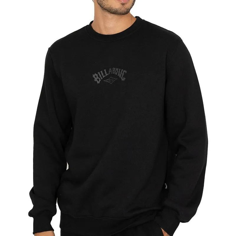 Moletom Billabong Careca Mid Arch WT26 Masculino Preto M / preto