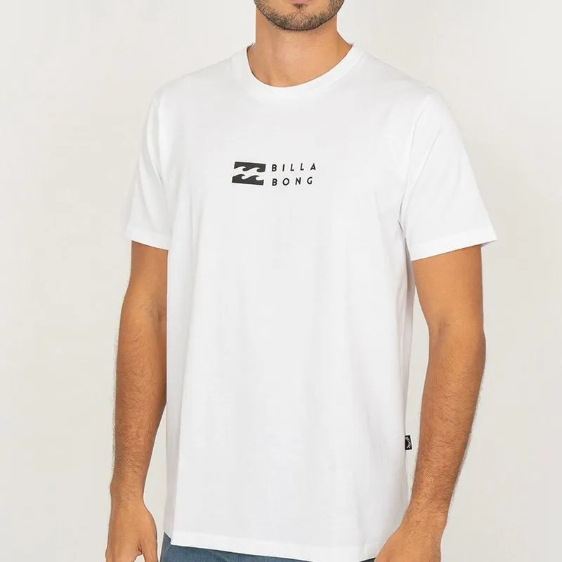 Camiseta Billabong United WT26 Masculina Branco M / branco
