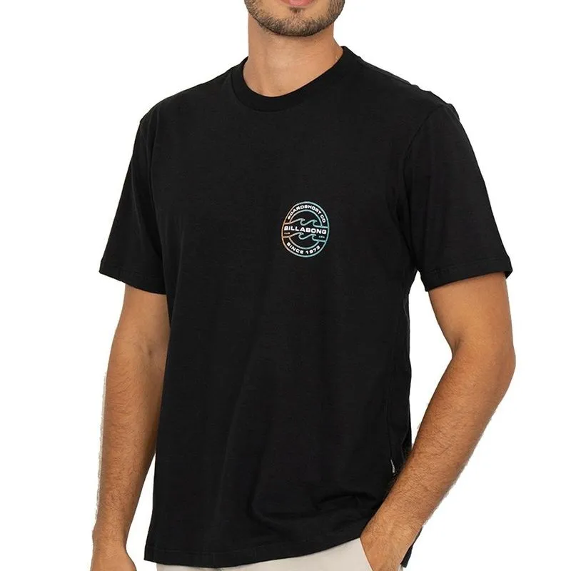 Camiseta Billabong Hollow II WT26 Masculina Preto GG / preto