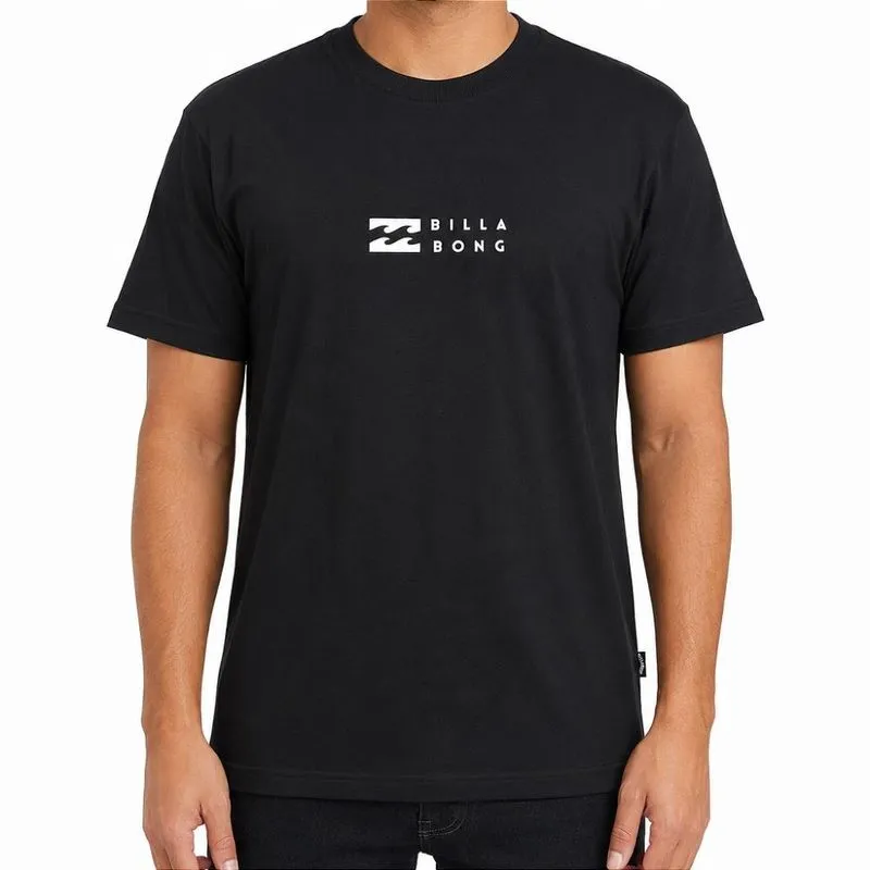 Camiseta Billabong United PS WT26 Masculina Preto 3G / preto