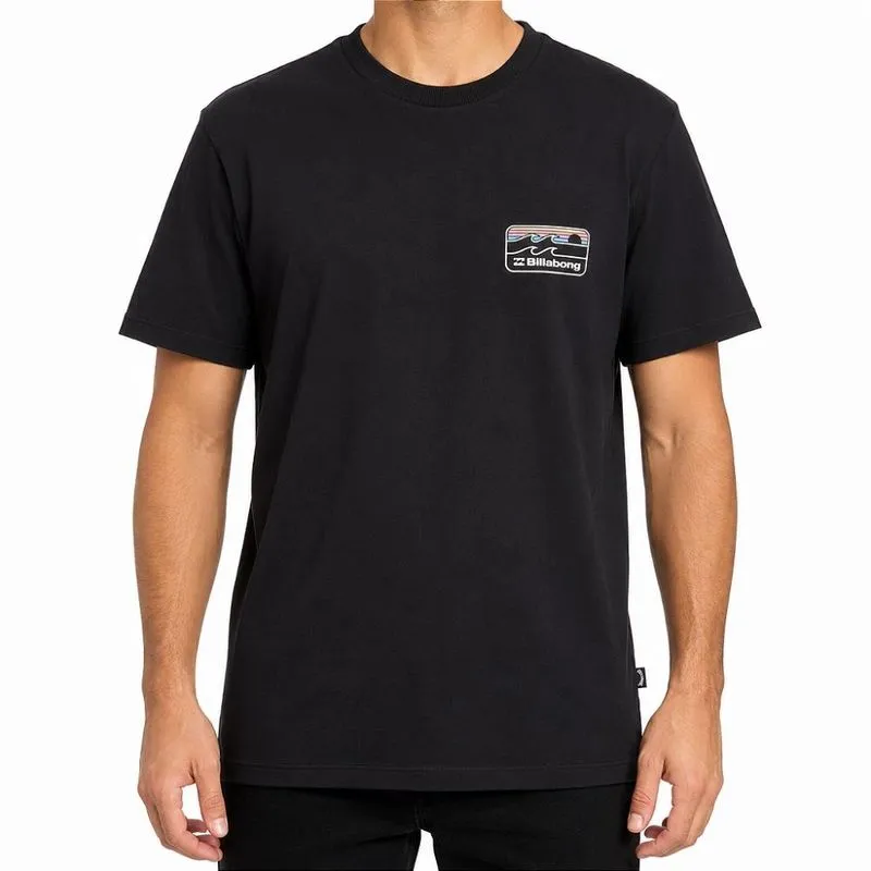 Camiseta Billabong Runner PS WT26 Masculina Preto 3G / preto