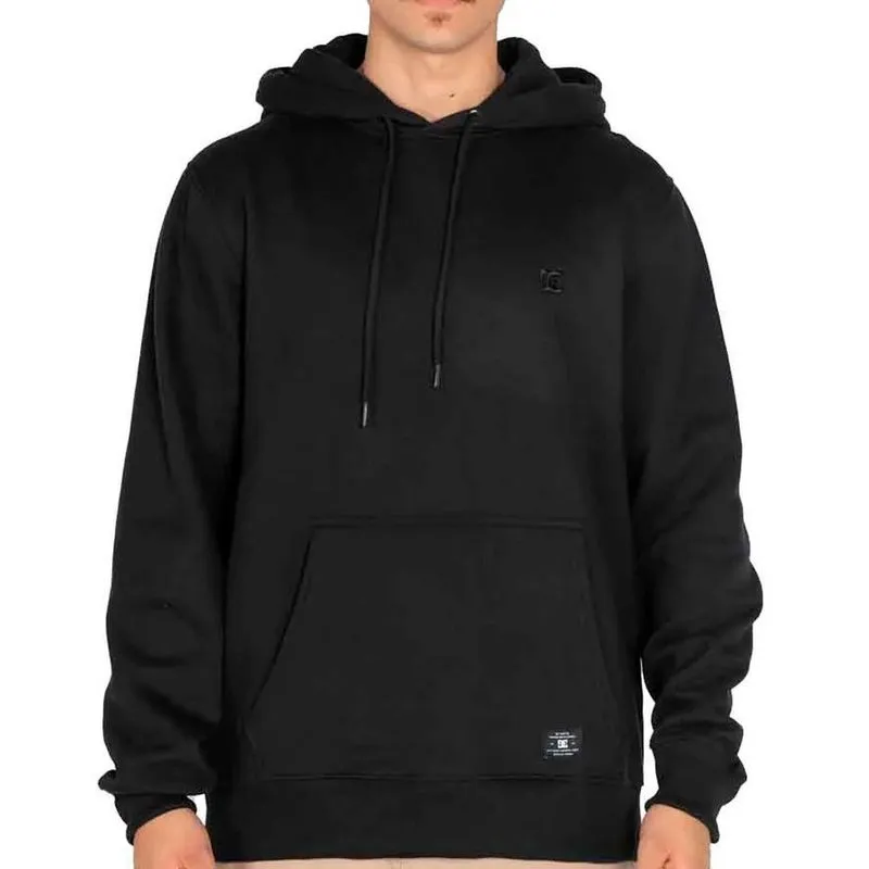 Moletom DC Shoes Canguru Embroidery WT26 Masculino Preto GG / preto