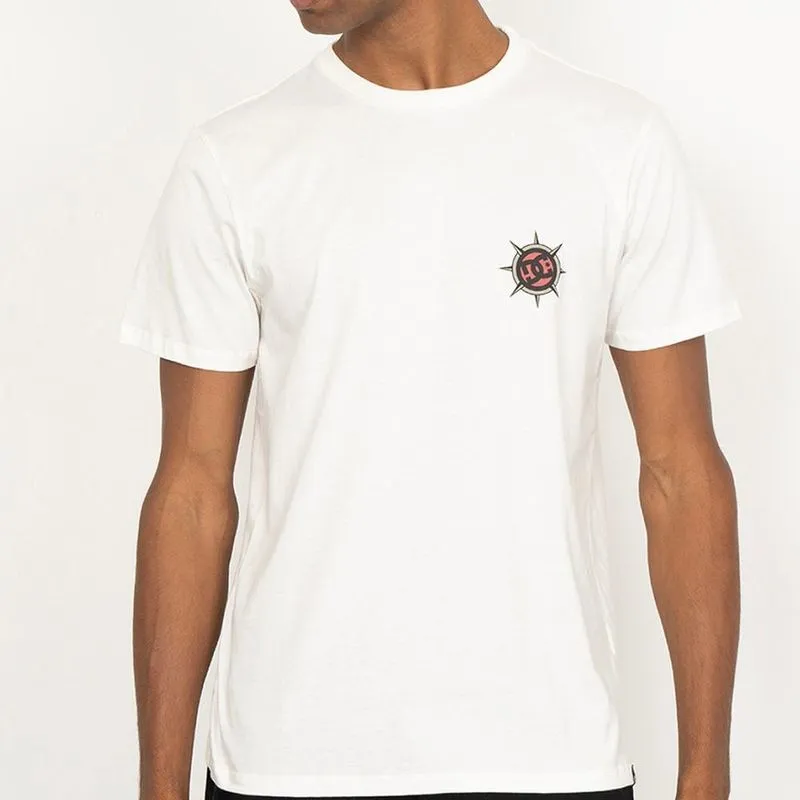 Camiseta DC Shoes DC Boussole WT26 Masculina Snow White G / branco