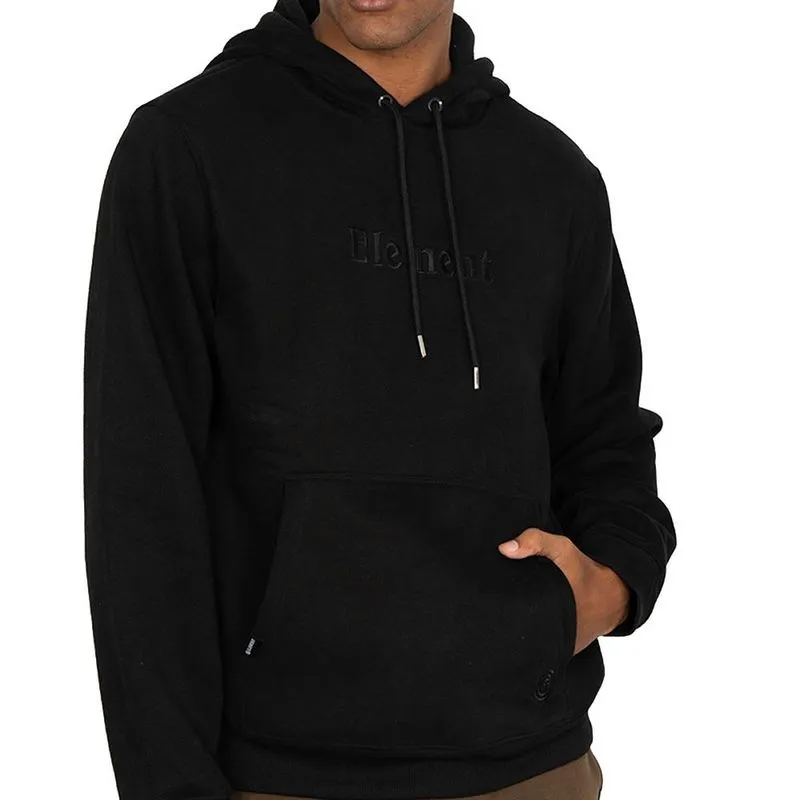 Moletom Element Canguru Signature Center Bem WT26 Preto GG / preto