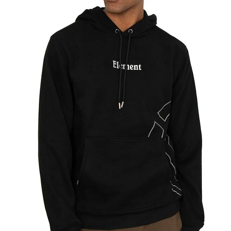 Moletom Element Canguru Outline WT26 Masculino Preto P / preto
