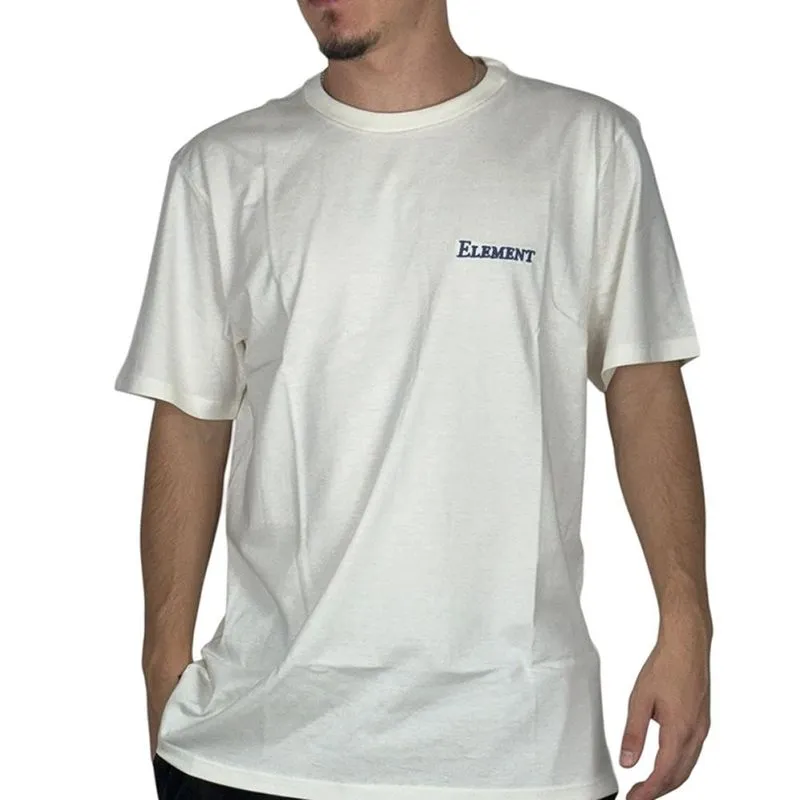 Camiseta Element Meaning WT26 Masculina Snow White GG / branco