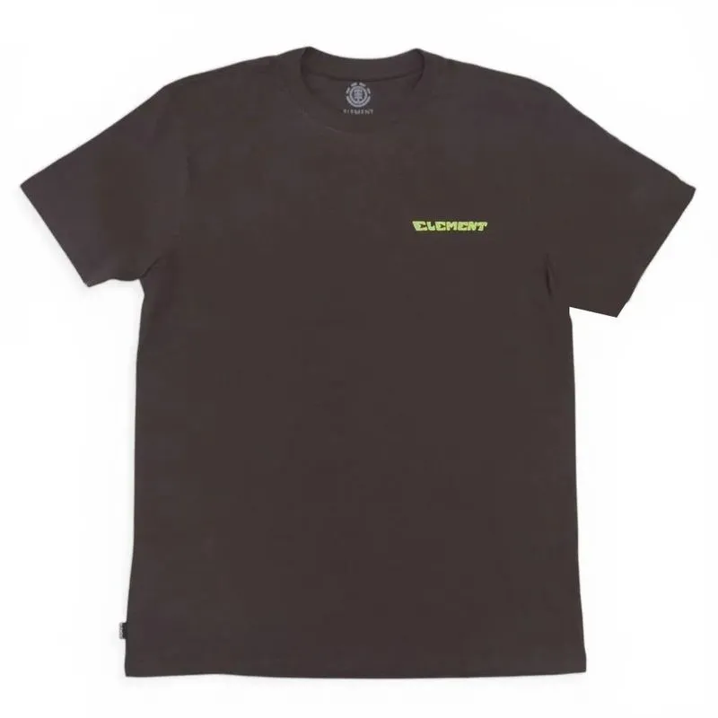 Camiseta Element Fortune WT26 Masculina Marrom Escuro M / marrom