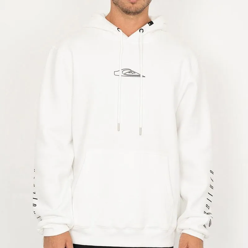 Moletom Quiksilver Canguru Quik Action WT26 Masculino Branco G / branco