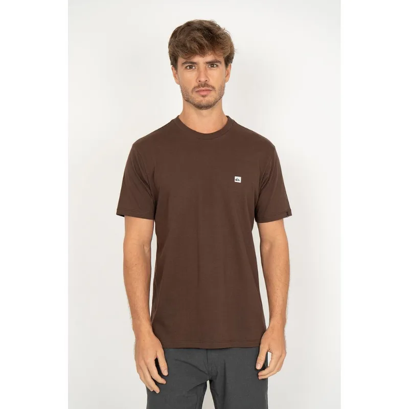 Camiseta Quiksilver M/c Transfer Square Marrom G