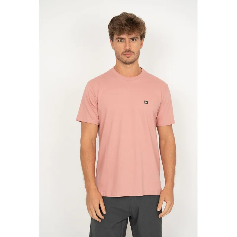 Camiseta Quiksilver M/c Transfer Square Rosa G
