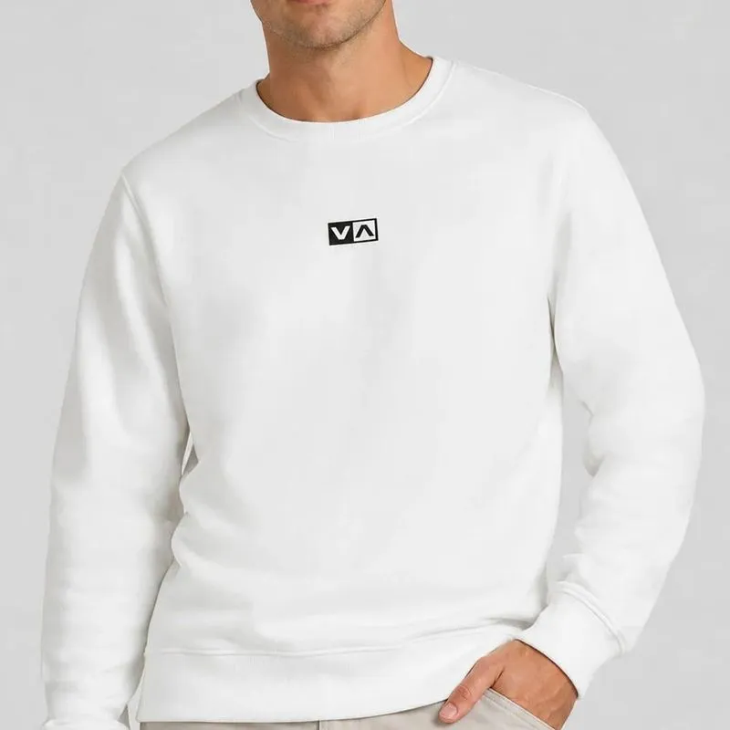 Moletom RVCA Careca VA WT26 Masculino Branco P / branco