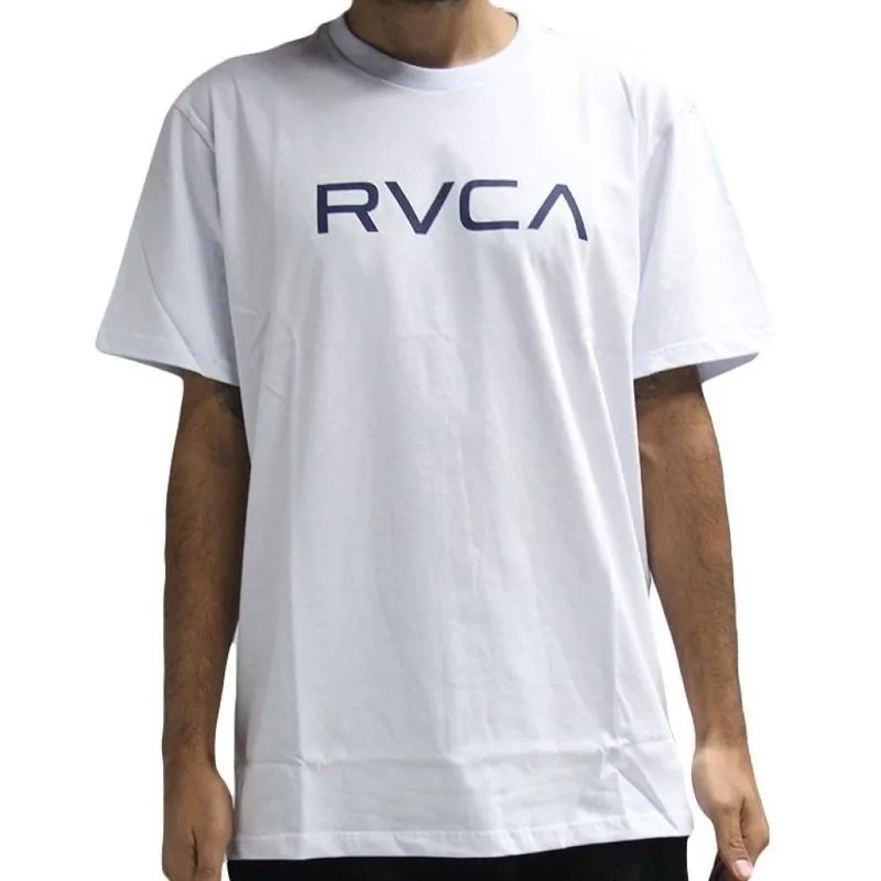 Camiseta RVCA Big RVCA WT26 Masculina Branco G / branco