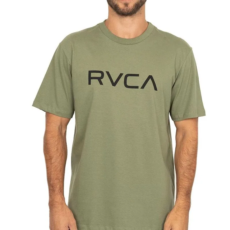 Camiseta RVCA Big RVCA WT26 Masculina Verde Claro G / verde