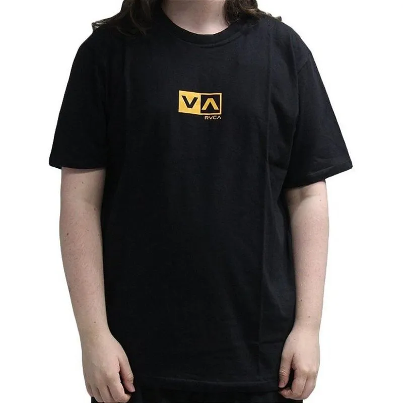 Camiseta RVCA Mini Balance Box WT26 Masculina Preto GG / preto