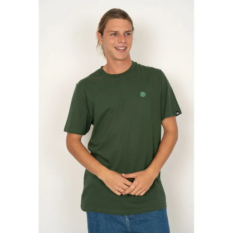Camiseta Element M/c Mini Emb Verde Escuro Gg