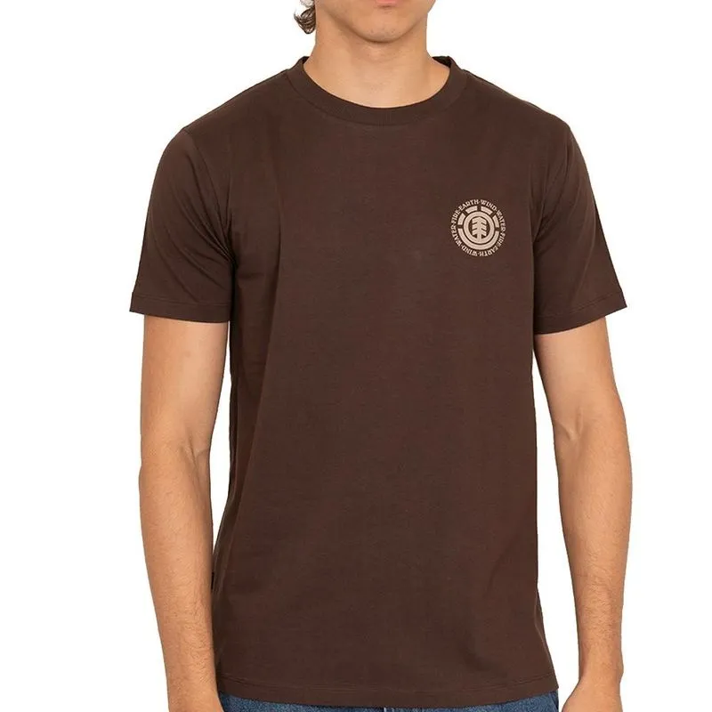 Camiseta Element Seal BP SM27 Masculina Marrom Escuro M / marrom