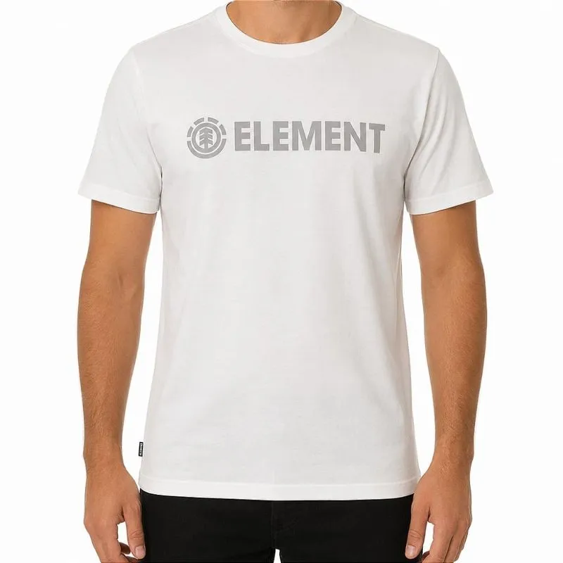 Camiseta Element Blazin WT26 Masculina Snow White G / branco