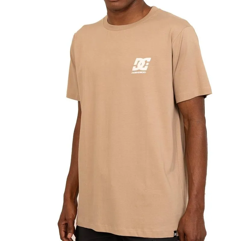 Camiseta DC Shoes Palletline SM27 Masculina Areia P / begê