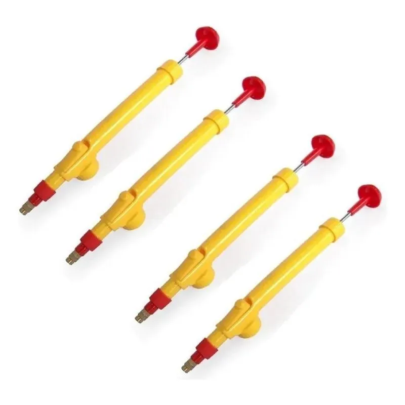 Kit 4 Pulverizador Garrafa Pet Portátil Borrifador Mangueira