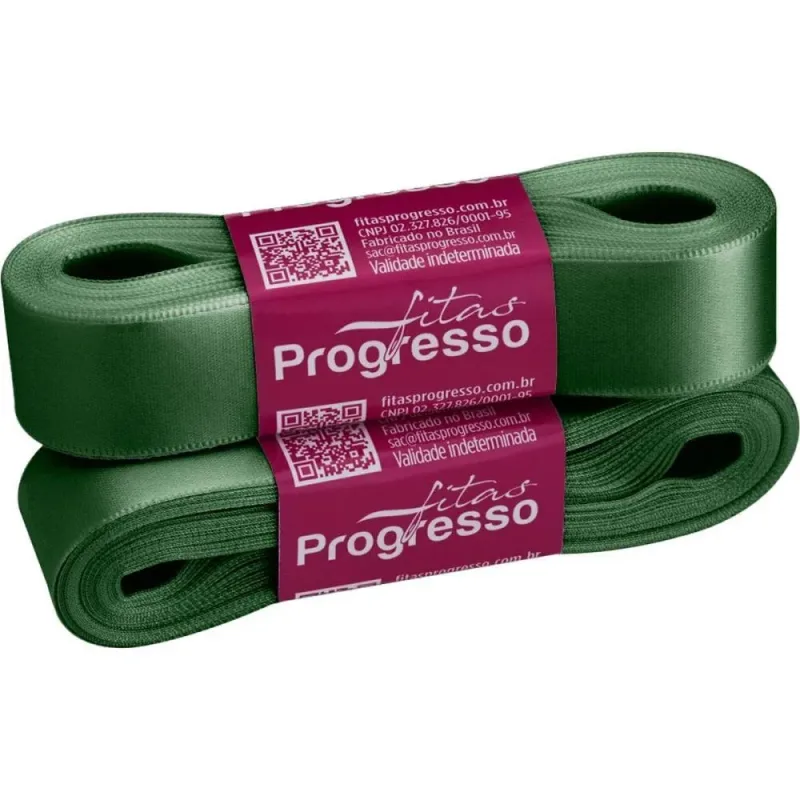 Fita de Cetim 22MM 10M. Verde Oliva 2059