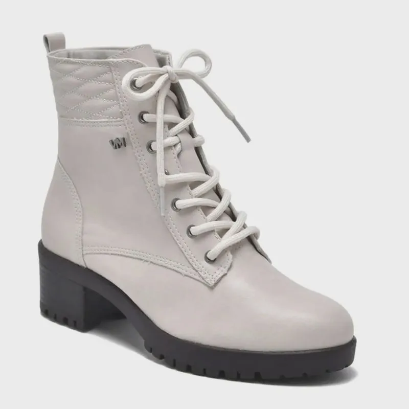 Bota coturno via marte feminino conforto 22-701