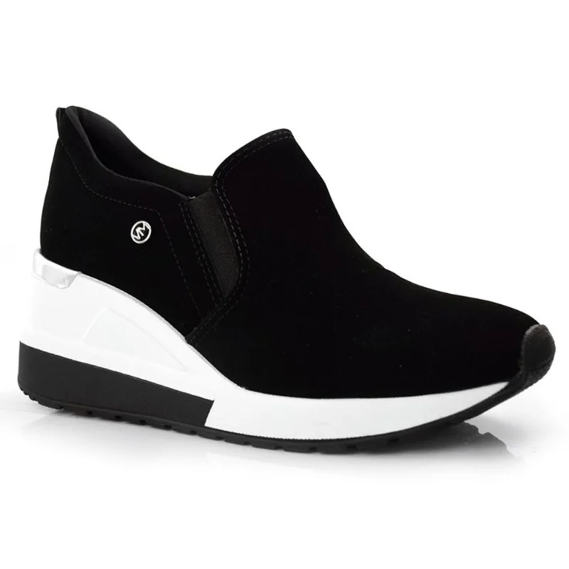 Tênis Anabela Feminino Via Marte Preto 22-2209-02 39