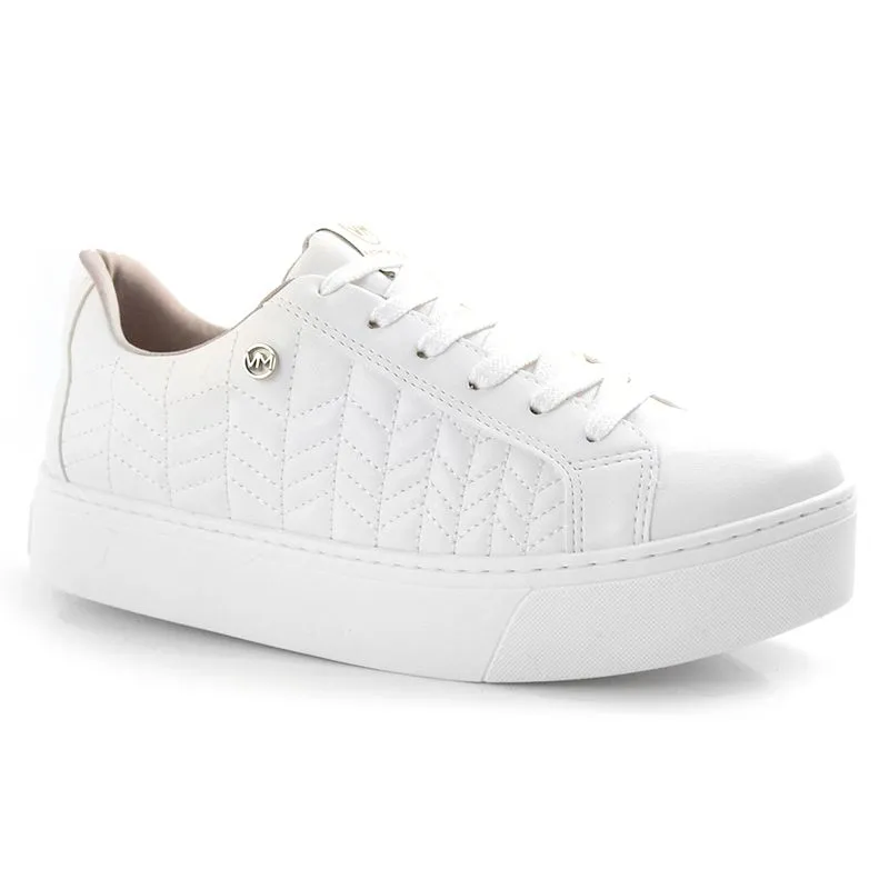 Tênis Flatform Feminino Via Marte Branco 22-3003-01 38