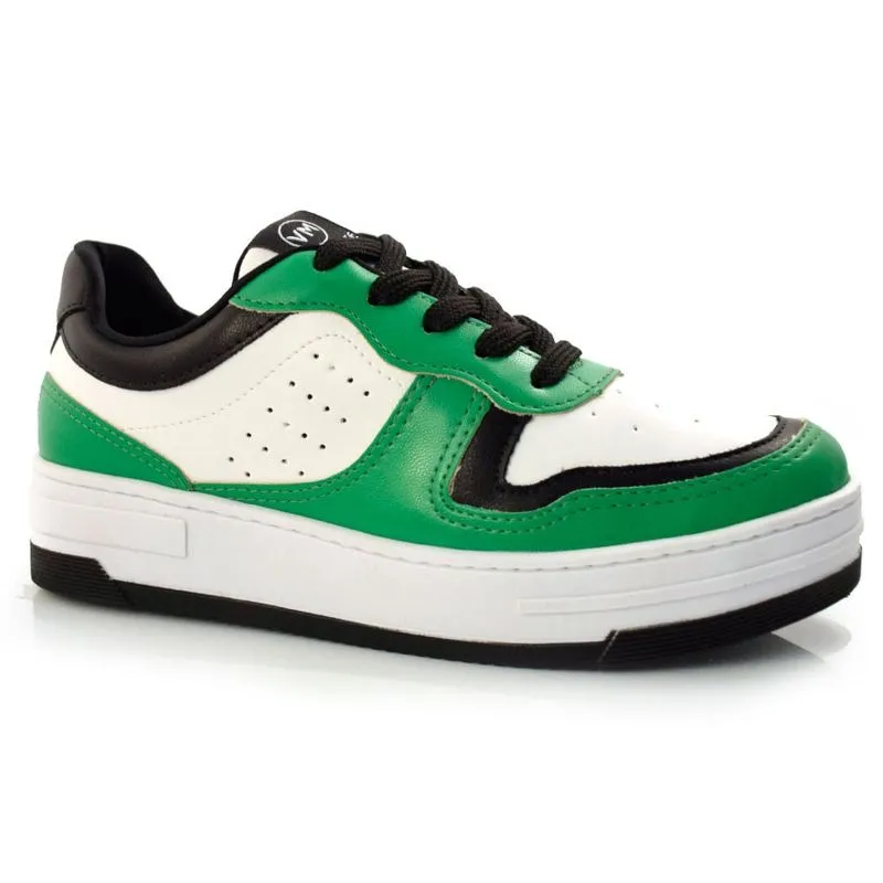 Tênis Feminino Via Marte Verde 22-2615-01 35