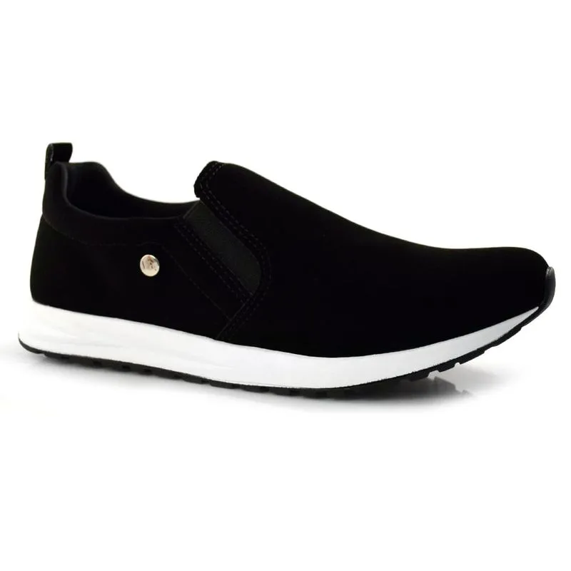 Tênis Feminino Via Marte Preto 22-9305-01 38