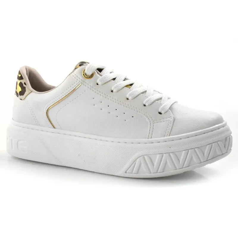 Tênis Feminino Via Marte Creme 22-14407-01 38