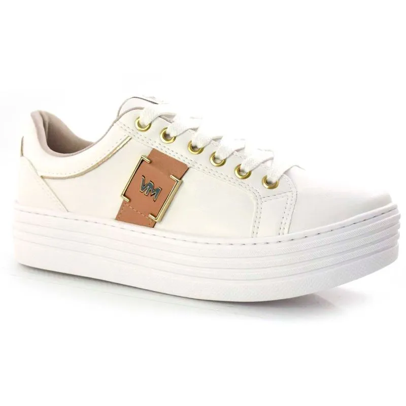 Tênis Flatform Feminino Via Marte Branco 22-15201-01 39