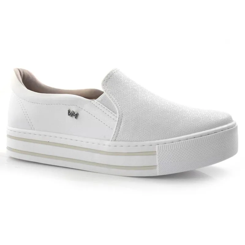Tênis Iate Flatform Feminino Via Marte Branco 22-10209-01 33