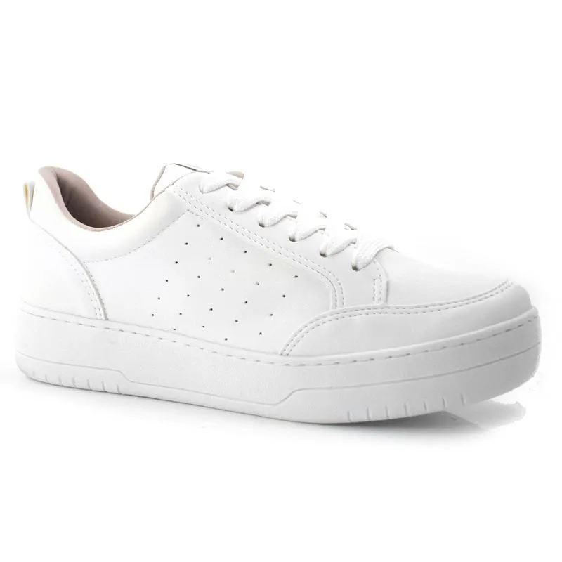 Tênis Casual Feminino Via Marte Branco 22-10908-01 38