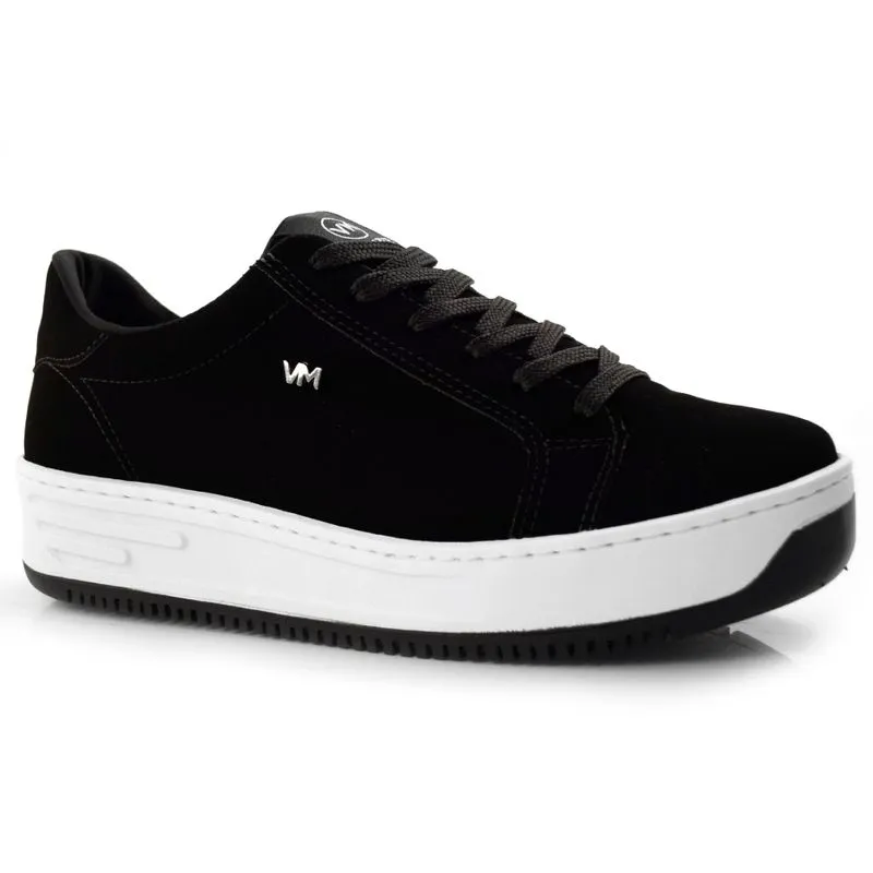 Tênis Flatform Feminino Via Marte Preto 22-10407-01 40