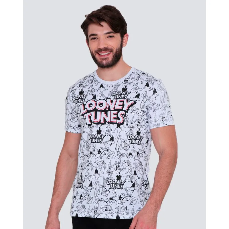 Camiseta Looney Tunes Warner Branca G