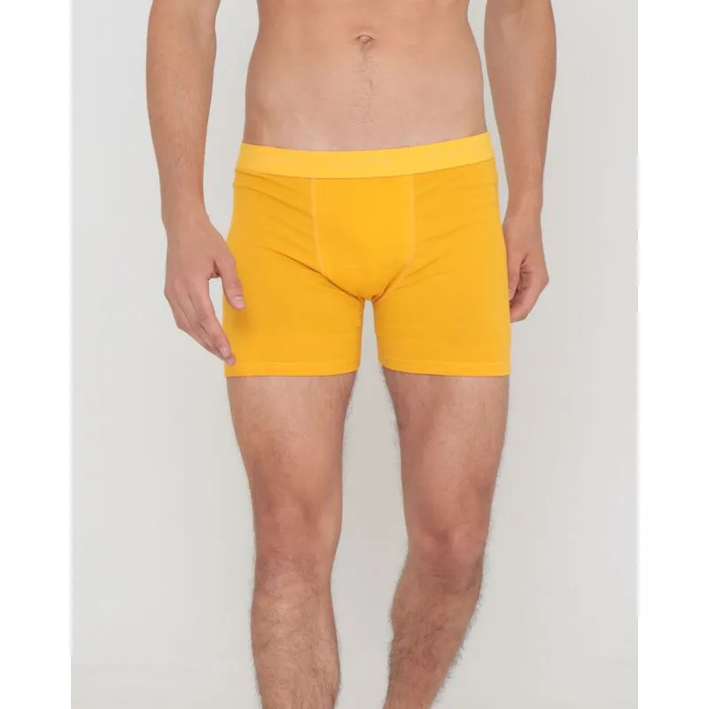 Cueca Boxer Algodão Lupo Amarela M
