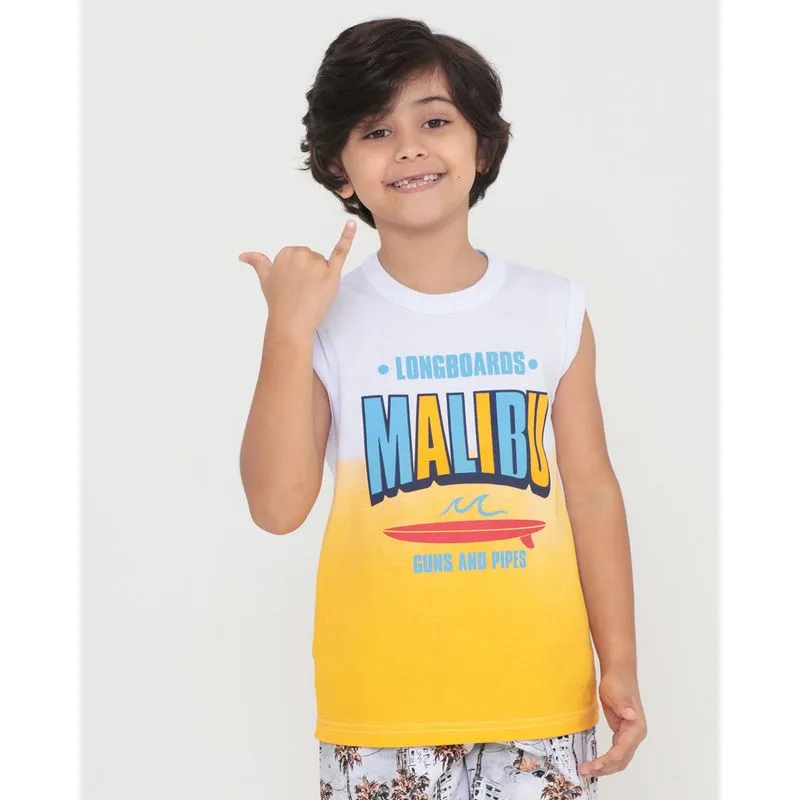 Regata Infantil Malibu Branca 6