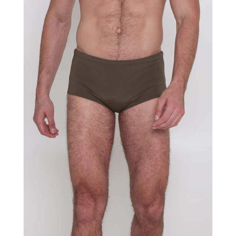 Sunga Masculina Slip Verde Escuro P