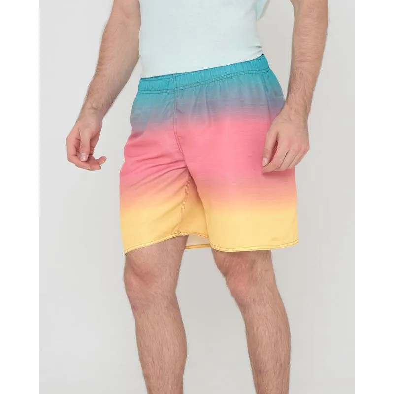 Bermuda Surf Masculina Tie Dye Azul G
