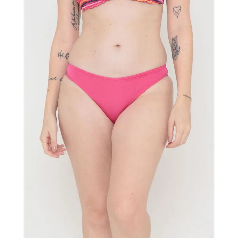 Biquíni Feminino Calcinha Básico Liso Rosa M