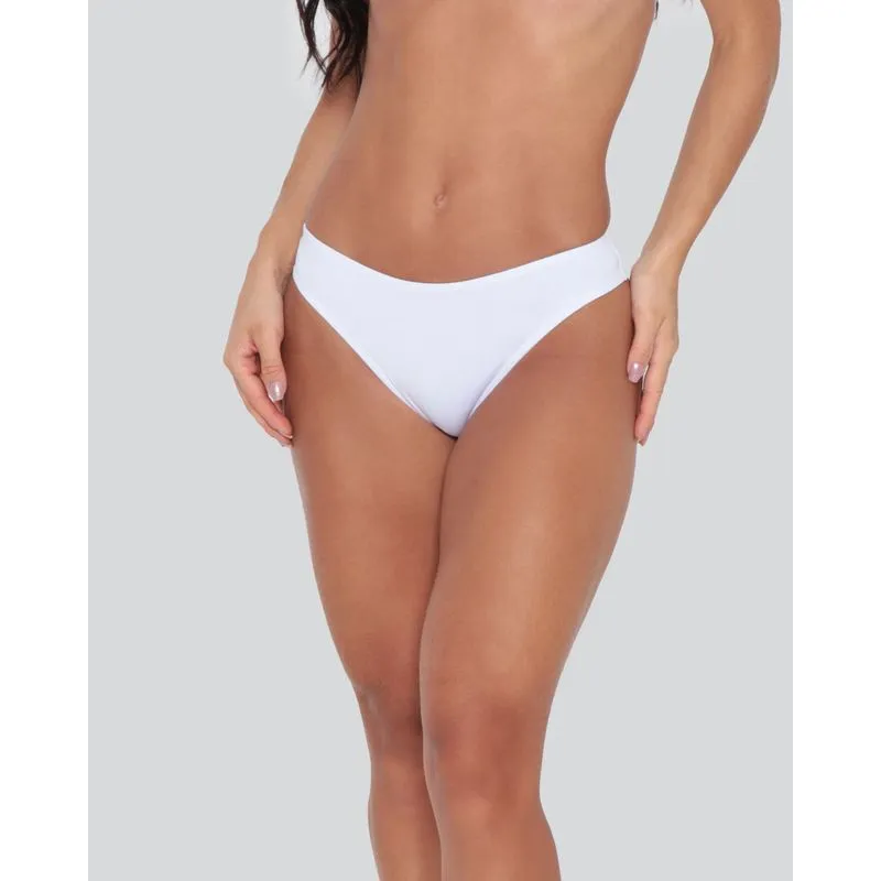 Biquíni Feminino Calcinha Básico Liso Branco P