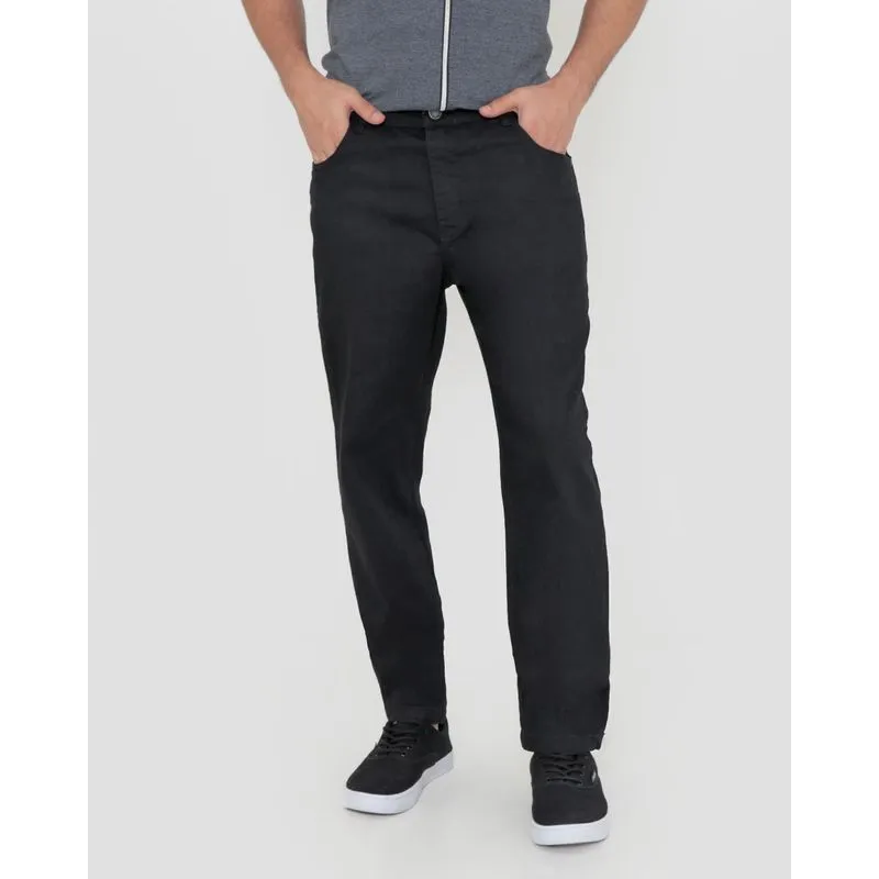 Calça Jeans Masculina Slim Preta 38