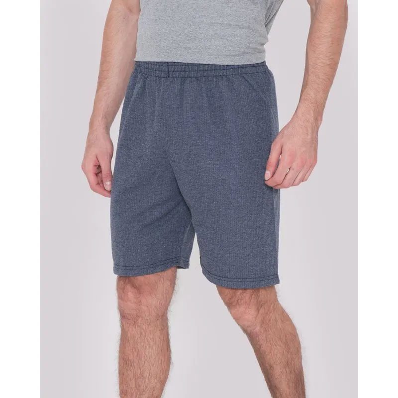 Bermuda Moletinho Masculina Mescla Marinho G