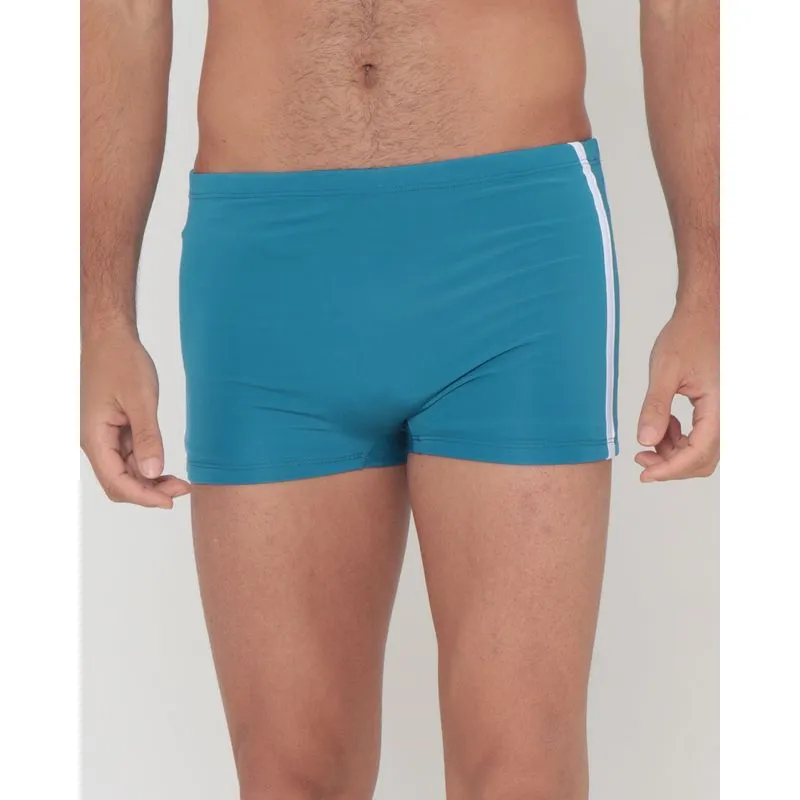 Sunga Boxer Masculina Listras Azul GG