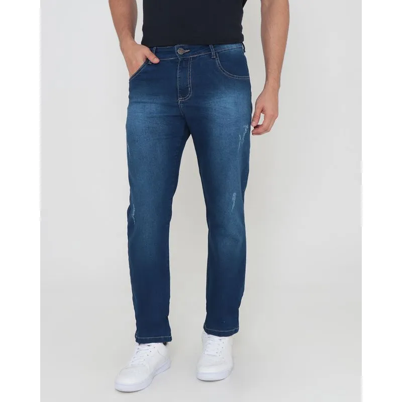 Calça Jeans Masculina Skinny Azul 40