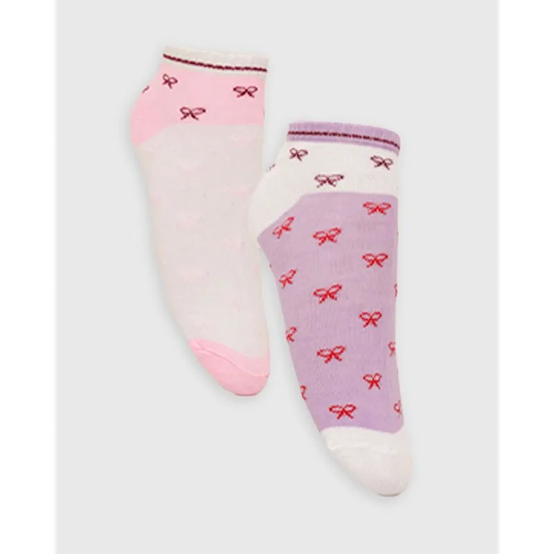 Kit 3 Pares de Meia Feminina Cano Curto Estampa e Cores Sortidas 35 A 40