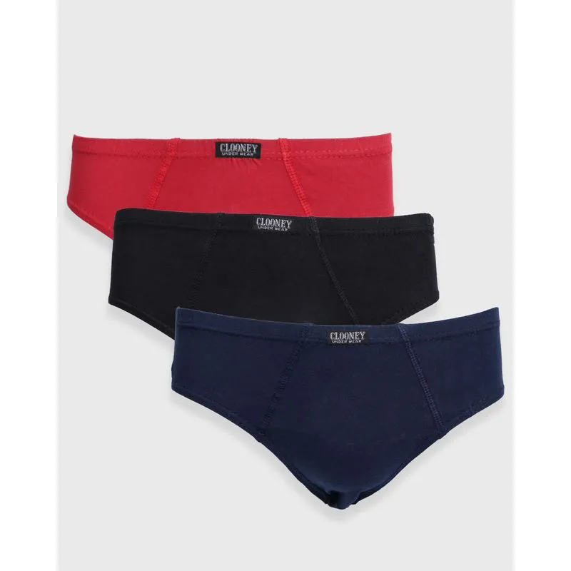 Kit 3 Cuecas Slip Masculinas Tamanho M Cores Sortidas P