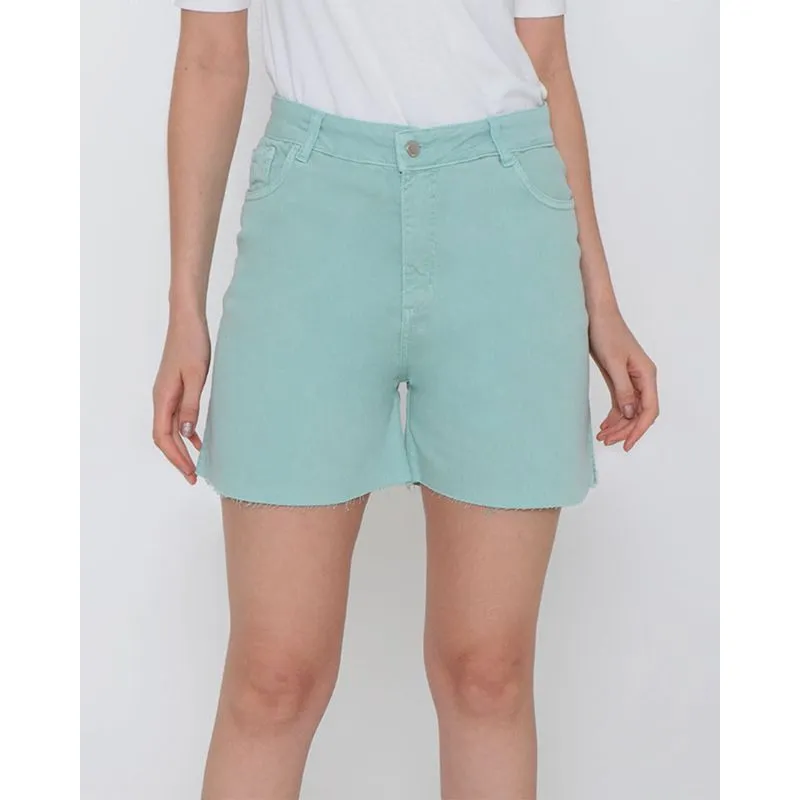 Bermuda Sarja Feminina Verde 38