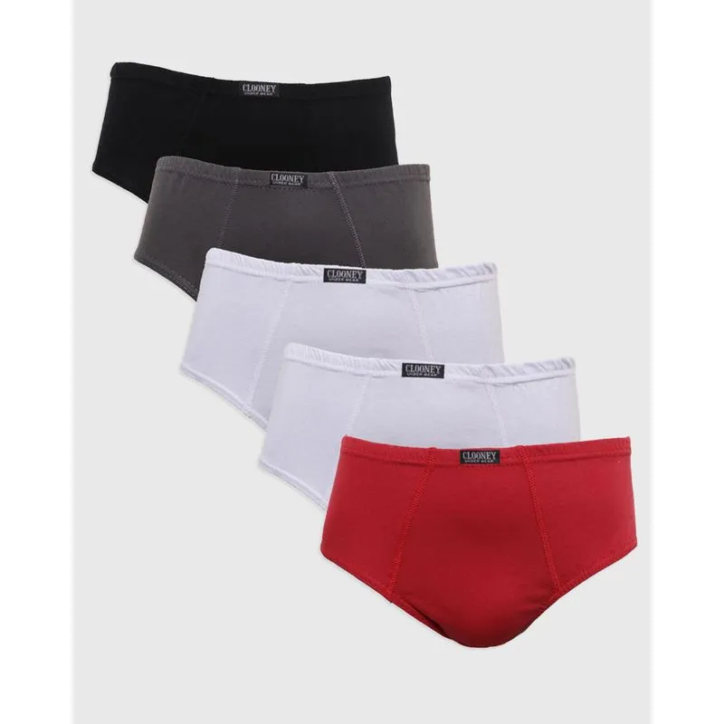 Kit 5 Cuecas Masculinas Slip Tamanho GG Com Cores Sortidas M