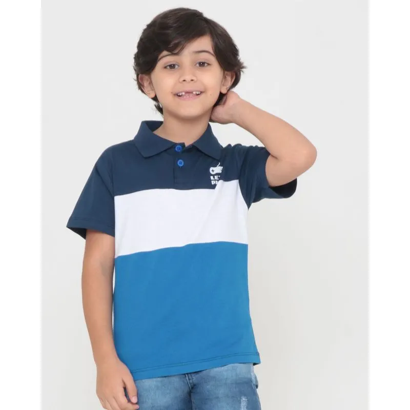 Polo Infantil Game Marinho 4